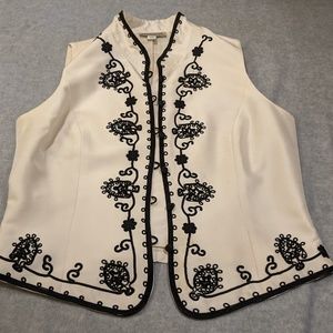Embroidered Silk Waistcoat